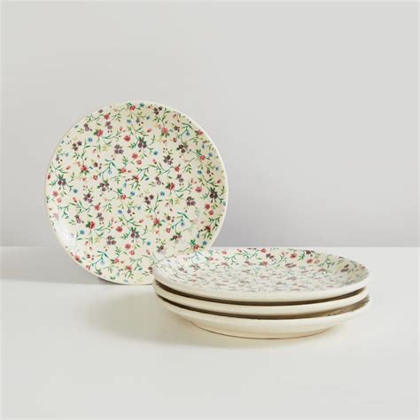 Buy Home Centre Corsica Autumn Stoneware Quarter Plate - 18x18cm - 4Pcs ...