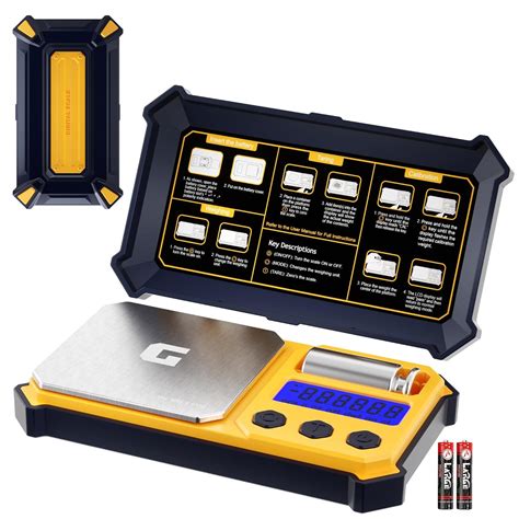 GRAM PRES Digital Pocket Gram Scale 300g x 0.01g Accuracy, Small High ...