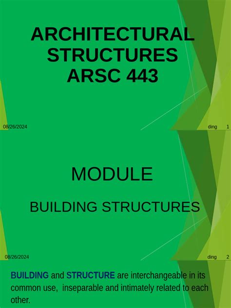 Structures Module 1 的图像结果