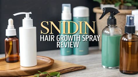 Snidin Hair Growth Spray