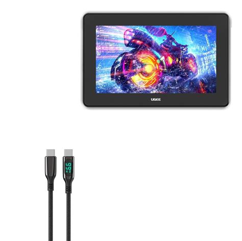 BoxWave Cable Compatible with UGEE U-Series Drawing Monitor U1600 ...