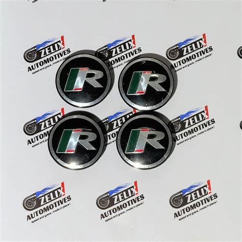 Volkswagen R-Line Wheel Center Caps 52.2mm – Zelix Automotives