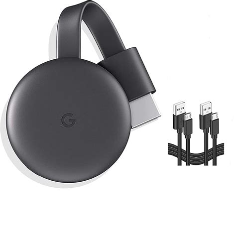 Google Chromecast Streaming Device with HDMI Cable