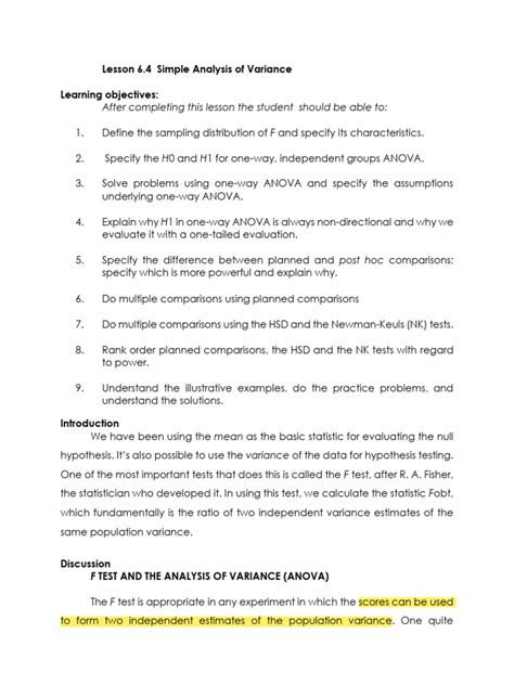Analysi of Variance Tutorial 的图像结果