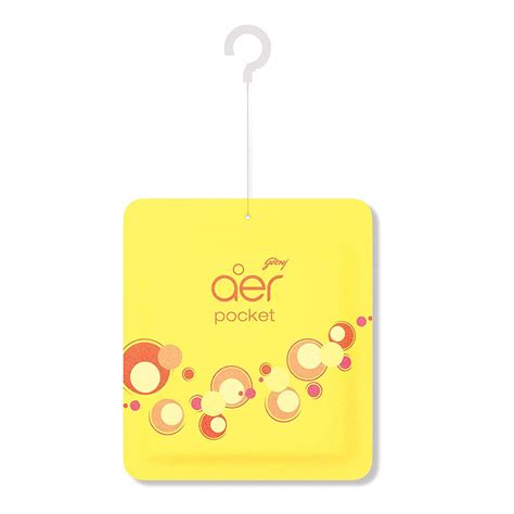 Godrej Ezee Aer Pocket Bathroom Fragrance - Orange, Gel, 10 G (Bright ...