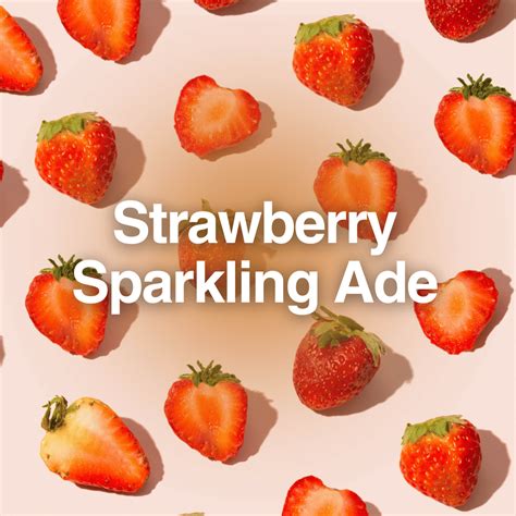 Strawberry Sparkling Ade – Enchanted Coffee