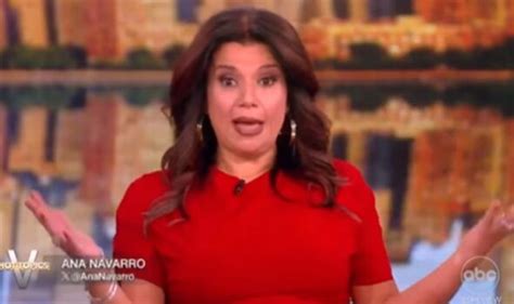The View's Ana Navarro blasted for admitting she'd 'like to breastfeed ...