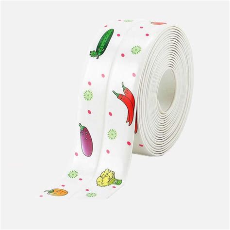 EZYHOME Bath & Kitchen Caulk Strip Tape, PVC Self-Adhesive Tape Caulk ...