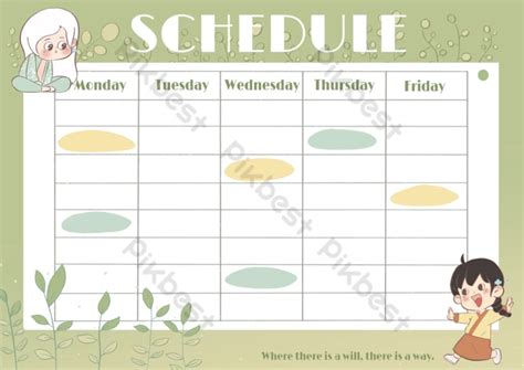 17,000+ Time Table Templates | Free Graphic Design Templates PSD Download - Pikbest