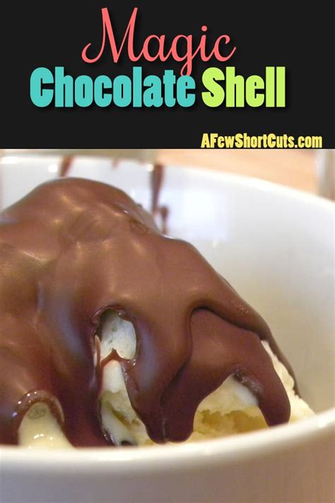 Image result for Magic Shell Chocolate