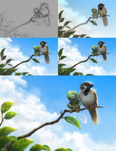 Digital Painting Simple Example 的图像结果