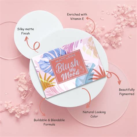 Matt look Blush My Mood Blusher Palette – Little Profit Trading Co.