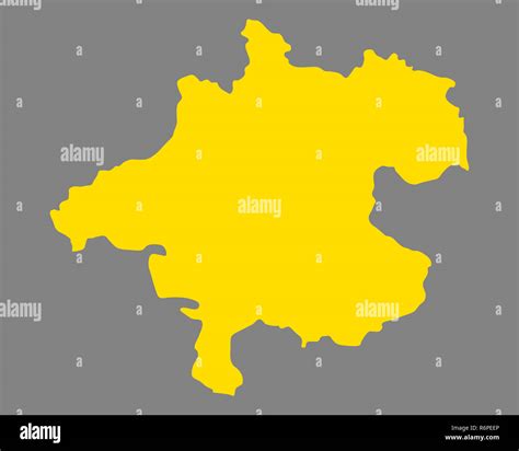 Map of upper austria hi-res stock photography and images - Alamy