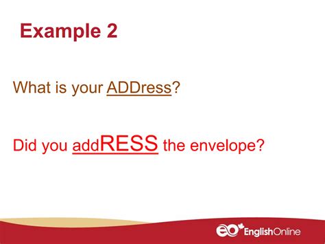 Pronouncing 2 syllable nouns and verbs | PPTX