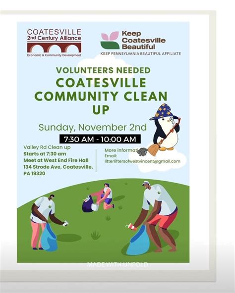 Coatesville Cleanup Valley Rd 7:30 am , West End Fire Co. No. 3 ...