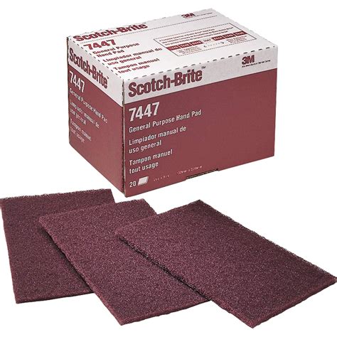 3M Scotch-Brite General Purpose Hand Pad 7447 Pro - 20 Count : Amazon ...