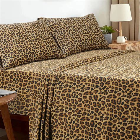 Leopard Print Sheets Twin Xl at Humberto Watts blog