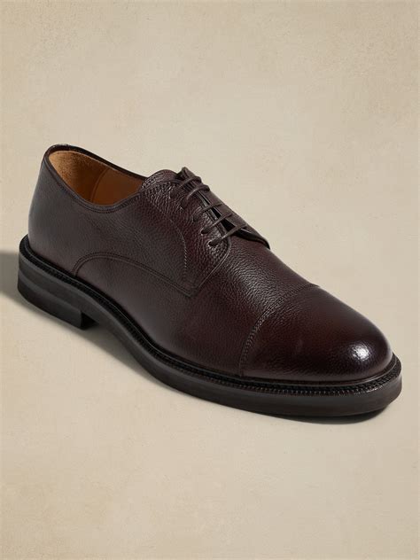 Mesi Cap-Toe Derby Dress Shoe | Banana Republic
