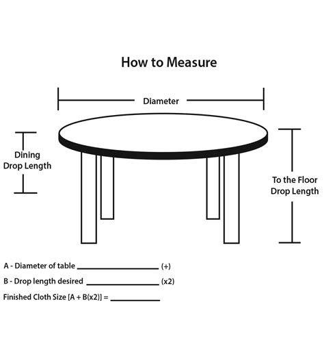 How Do U Measure A Round Table at Holly Standley blog