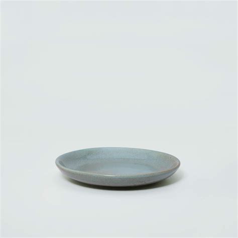 aqua rustic ceramic side plate - Ellementry – ellementry
