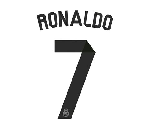 cristiano ronaldo jersey number