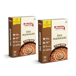 Sunbay Dal Makhani Gravy Mix | Restaurant Style Ready to Cook Creamy ...