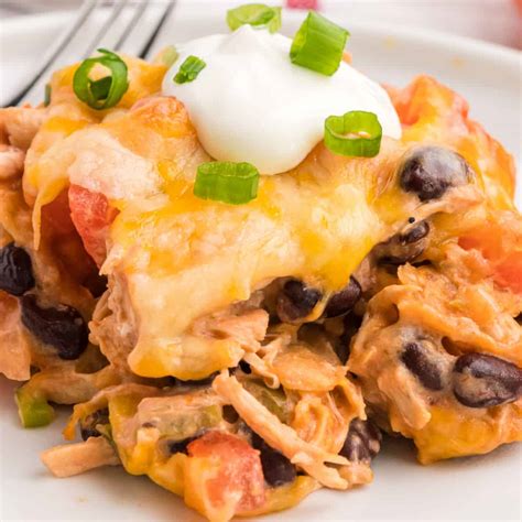 Mexican Chicken Casserole ⋆ Real Housemoms