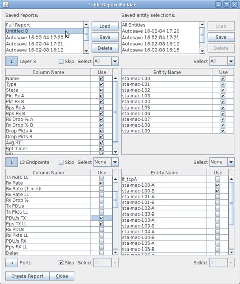 CreateTable Forms Report and QUARY 的图像结果