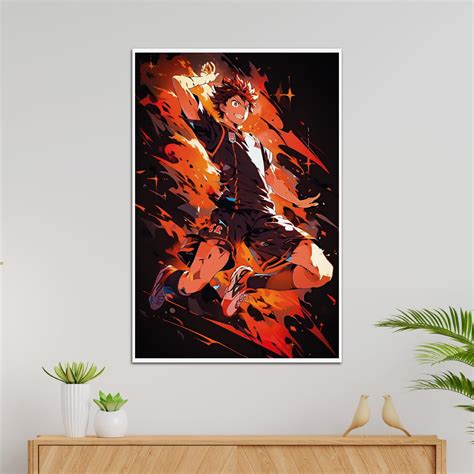 TenorArts Shoyo Hinata Poster Haikyuu Anime Wall Posters with Thick 300 ...