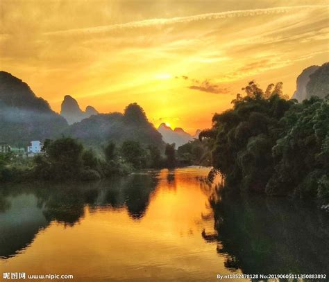 美丽的桂林山水高清摄影图片_大图网图片素材
