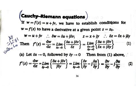 Cauchy-Riemann Equations Example 的图像结果