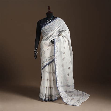 Bengali Tant Saree with Matching Jewellery & Blouse – iTokri आई.टोकरी