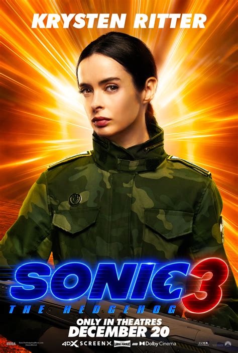 Sonic the Hedgehog 3 Character Posters Highlight Star-Studded Cast
