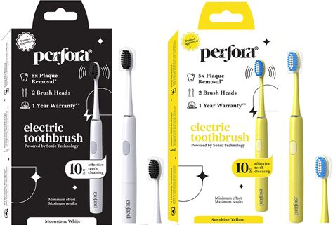 Perfora Electric Toothbrush | 1 Year Warranty | Electric Brush ...