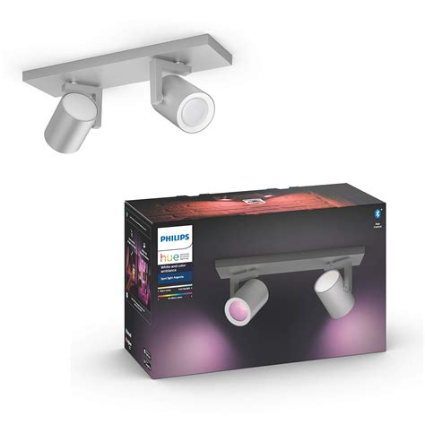Buy Philips Hue Argenta White & Colour Ambiance Smart Twin Ceiling ...