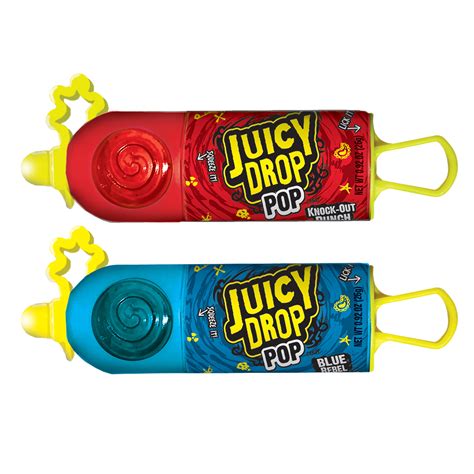 Buy Juicy Drop Pop Variety Pack, Assorted Flavors Sweet Lollipops with ...