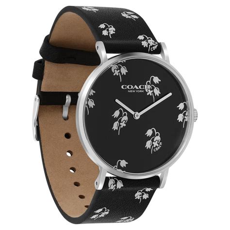 Buy Online Coach Quartz Analog White Dial Watch for Women ...