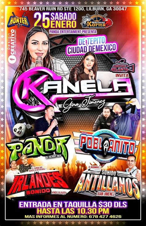 GIRA 2025 SONIDO KANELA EN ATLANTA SONIDO PANDA Y MAS, VIP ROOM ...