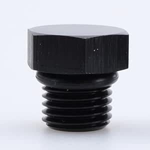 AC PERFORMANCE -4 AN Male Block Off Cap ORB Port Plug Fitting Adapter ...