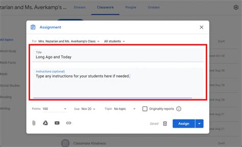 Image result for Google Classroom Assignment