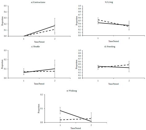 Changes in Sheep Behavior before Lambing