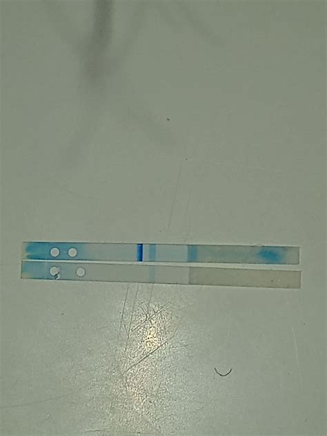 Abri o teste clear blue tinha 2 listra mas mesmo assim deu não grávida ...