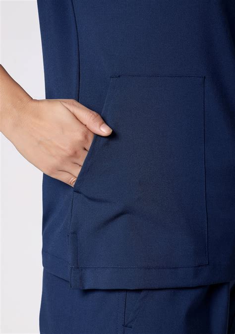 Buy Ecoflex Women's 5 Pocket New Gen (Navy Blue) Scrub Online – Knya