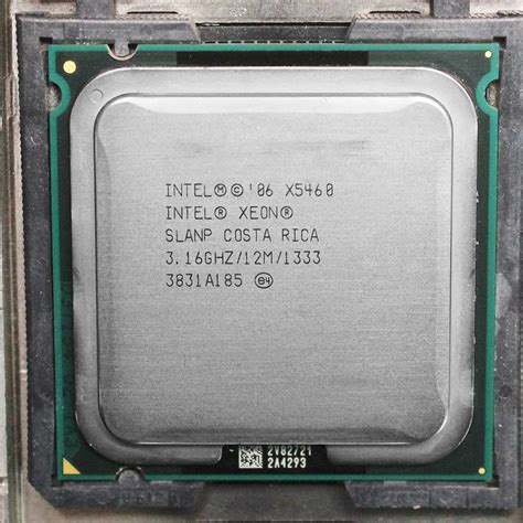 INTEL xeon X5460 LGA 775 Processor CPU (3.16GHz/12MB/1333MHz/LGA771)CPU ...
