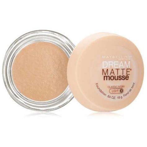 Maybelline Dream Matte Mousse Foundation (Classic Ivory Light 2) Price ...