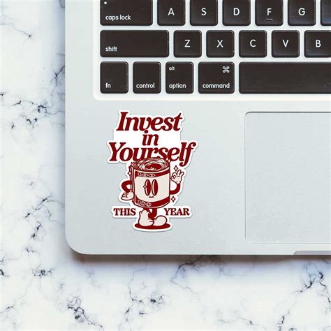 Invest In Yourself This Year Sticker – STICK IT UP
