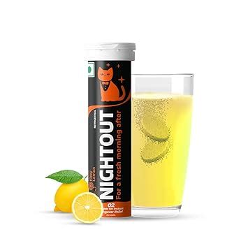 Fast&Up NightOut | 10 Effervescent tabs | Instant Hangover Relief ...