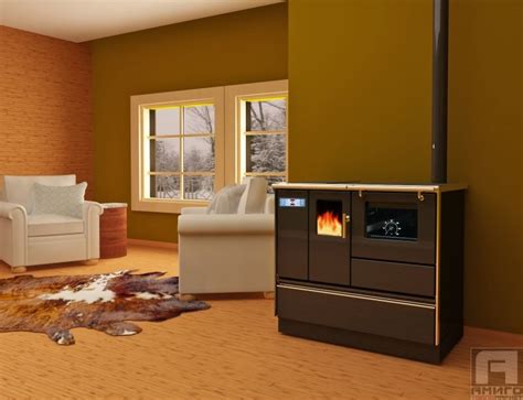 Pellet Cook Stove ALFA 90 PELET, TOPLOMARKET AMIGO