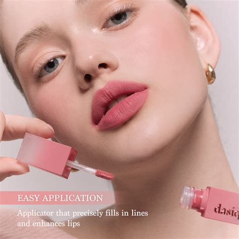Buy Dasique Cream de Rose Tint (01 Nudy Rose) | Velvet Cream Matte Lip ...