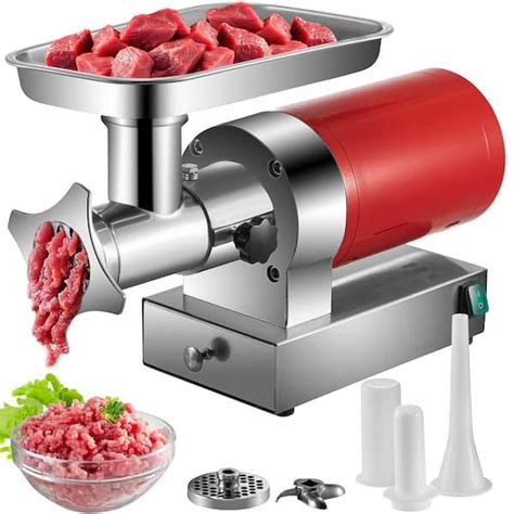 1100-Watt 661 lbs.Hour Red Electric Meat Grinder India | Ubuy